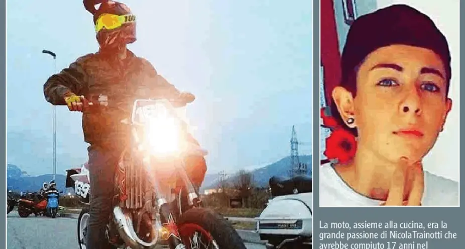 Diciassettenne muore in moto Ha perso la vita cadendo dal mezzo