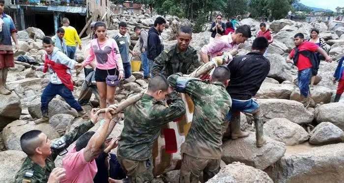 Colombia, almeno 112 morti Straripamento di tre fiumi