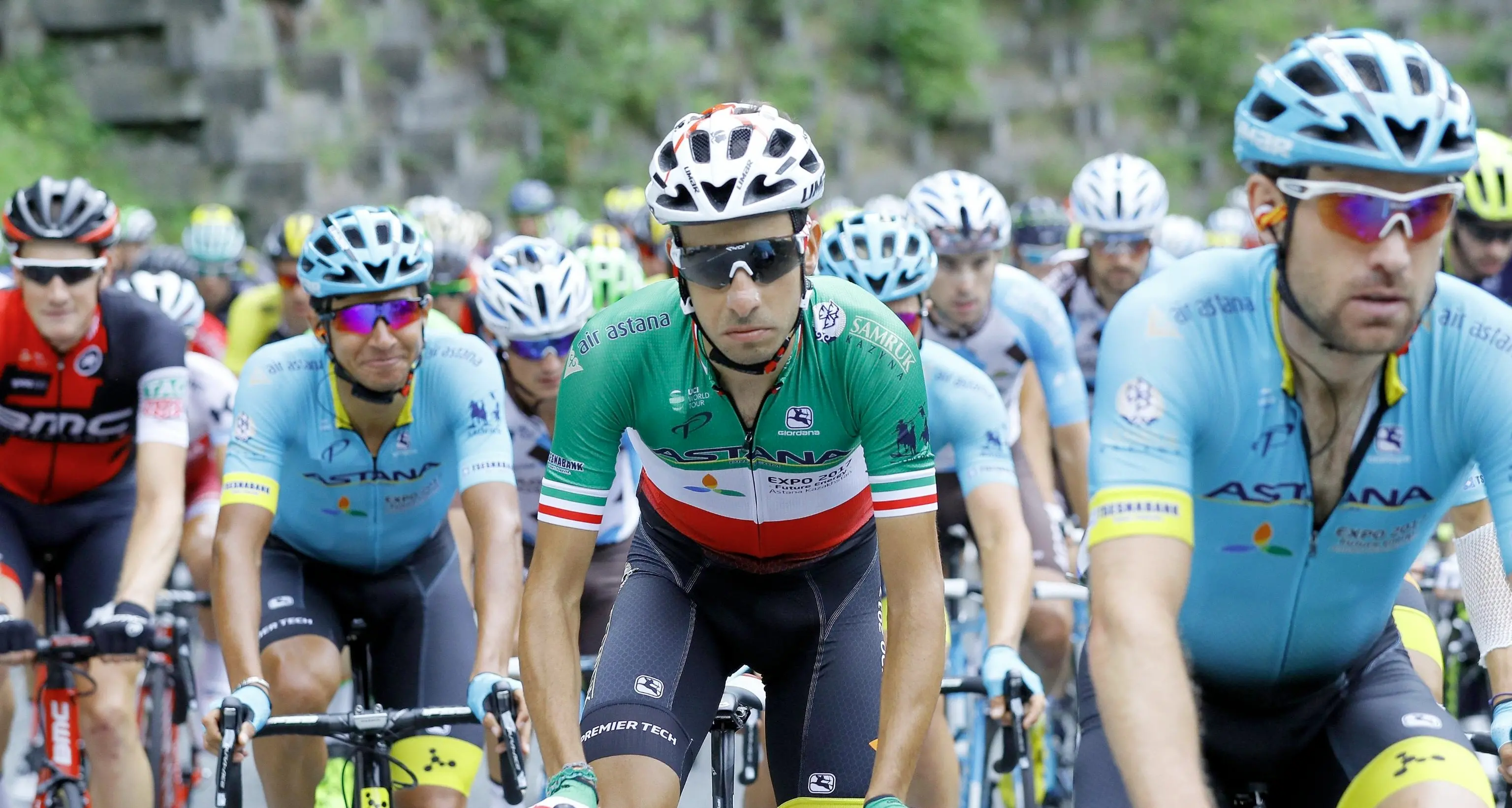 Ciclismo, vince Roglic Aru scende dal podio