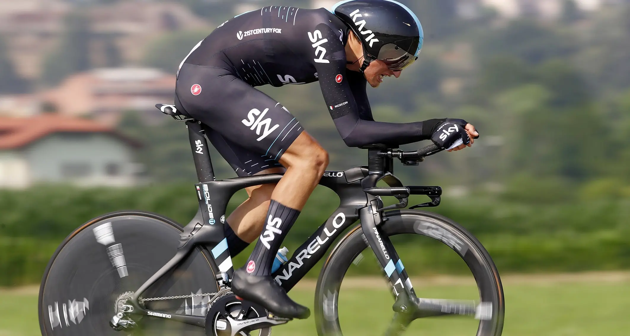 Gianni Moscon campione d'Italia a crono sul podio anche Felline e Quinziato