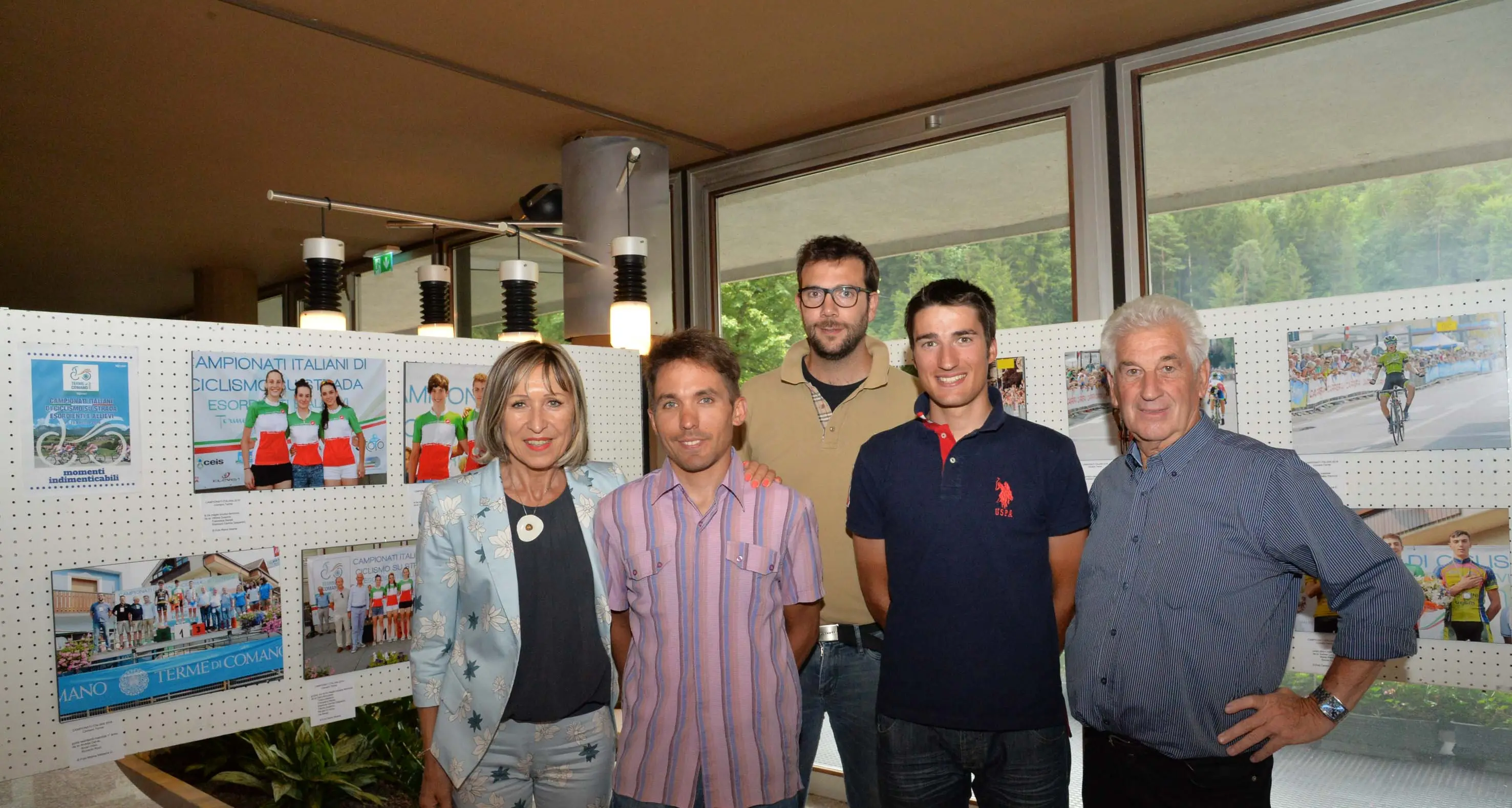 Comano, negli scatti dei Mosna 40 anni di ciclismo sulle Alpi