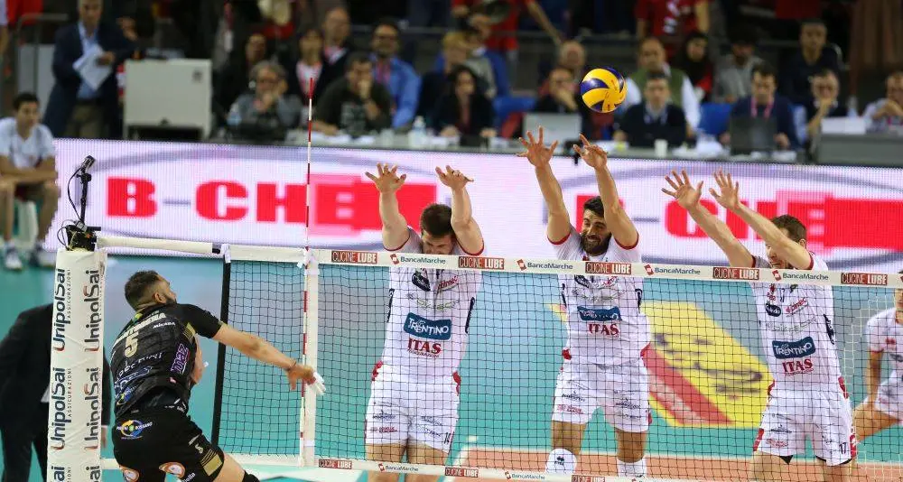 Gara 3: Lube-Diatec 1-0 Trento spreca troppo