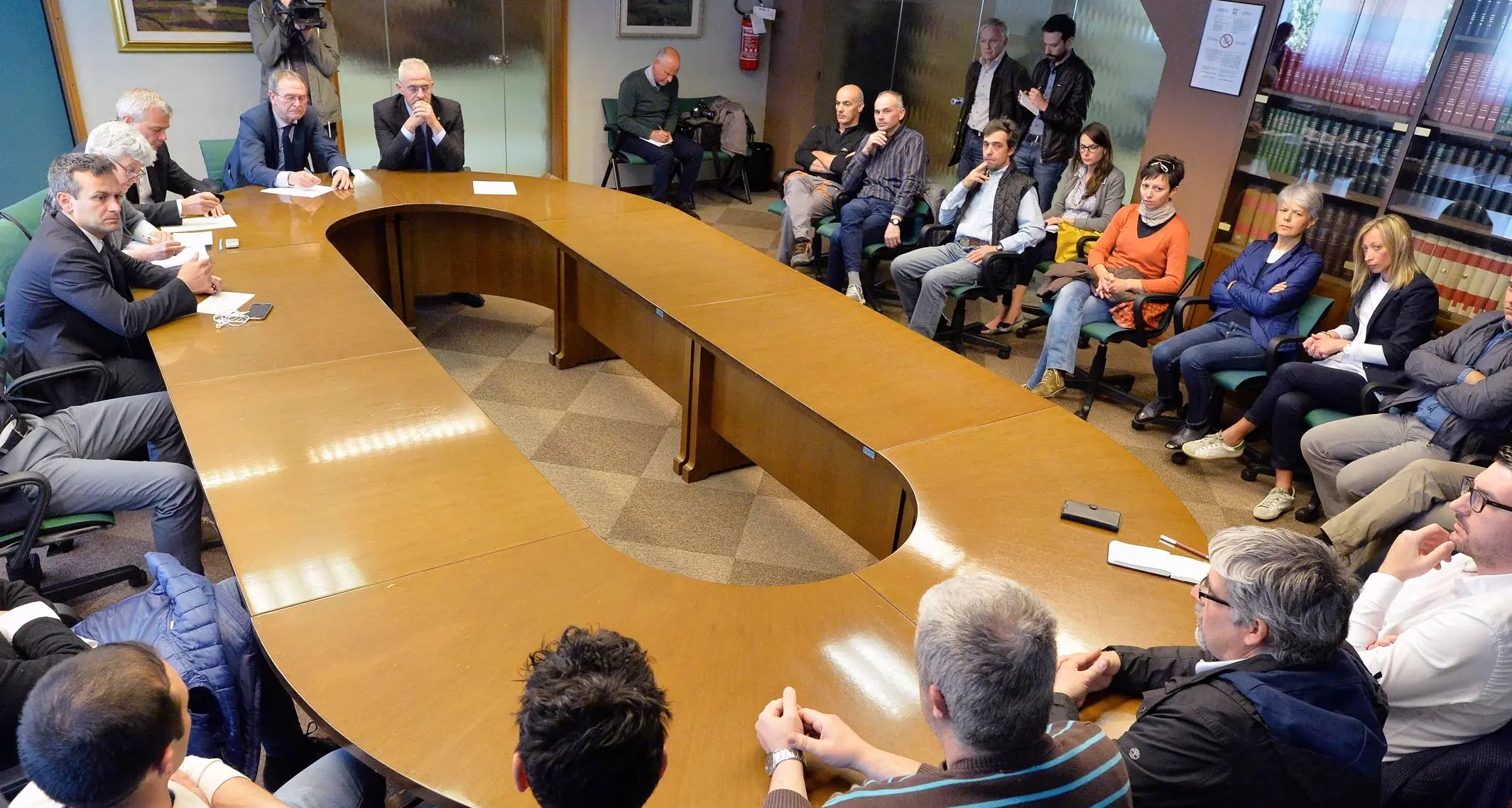 Una ventina di lavoratori della Tassullo ricevuti in Consiglio provinciale
