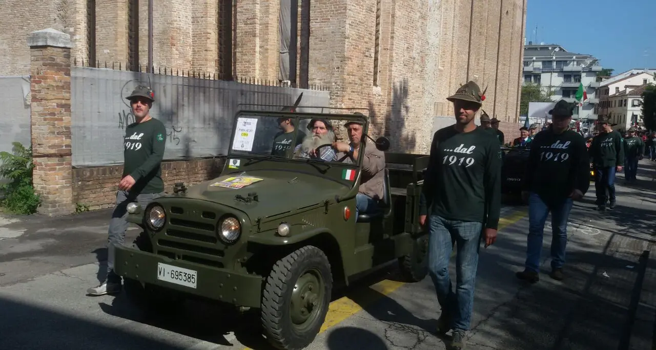 Adunata di Treviso, oggi la sfilata Oltre 5.000 gli alpini trentini presenti