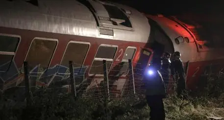 Grecia, deraglia un treno Due morti e 7 feriti