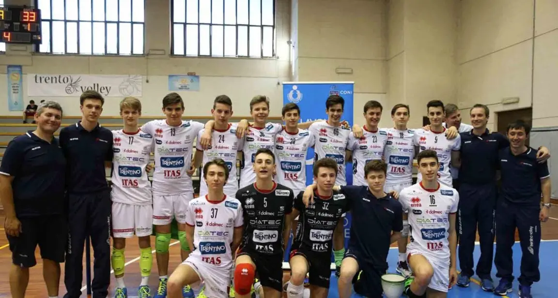 Ata Trento e Diatec Trentino Volley campioni provinciali Under 16