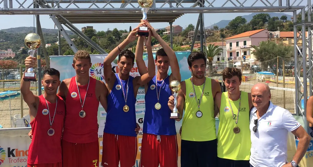 Beach Volley, alle Kinderiadi per il Trentino 2° e 5° posto