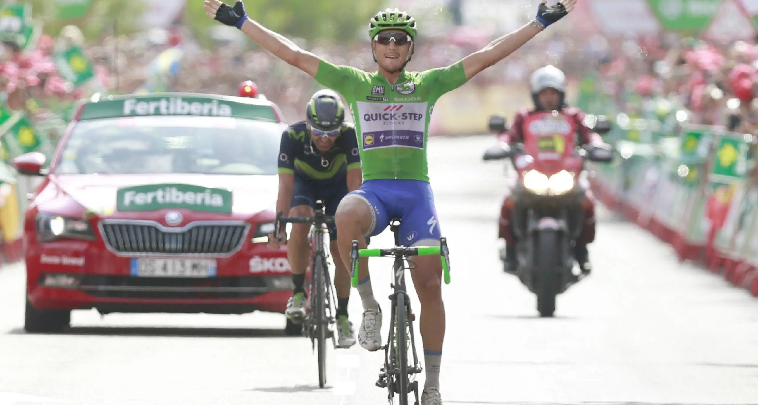 Vuelta, ancora Trentin Seconda vittoria
