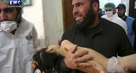 Raid con gas in Siria «Una strage di bambini»