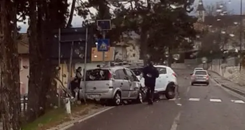 Scontro fra due auto Bimba ferita a Sarnonico