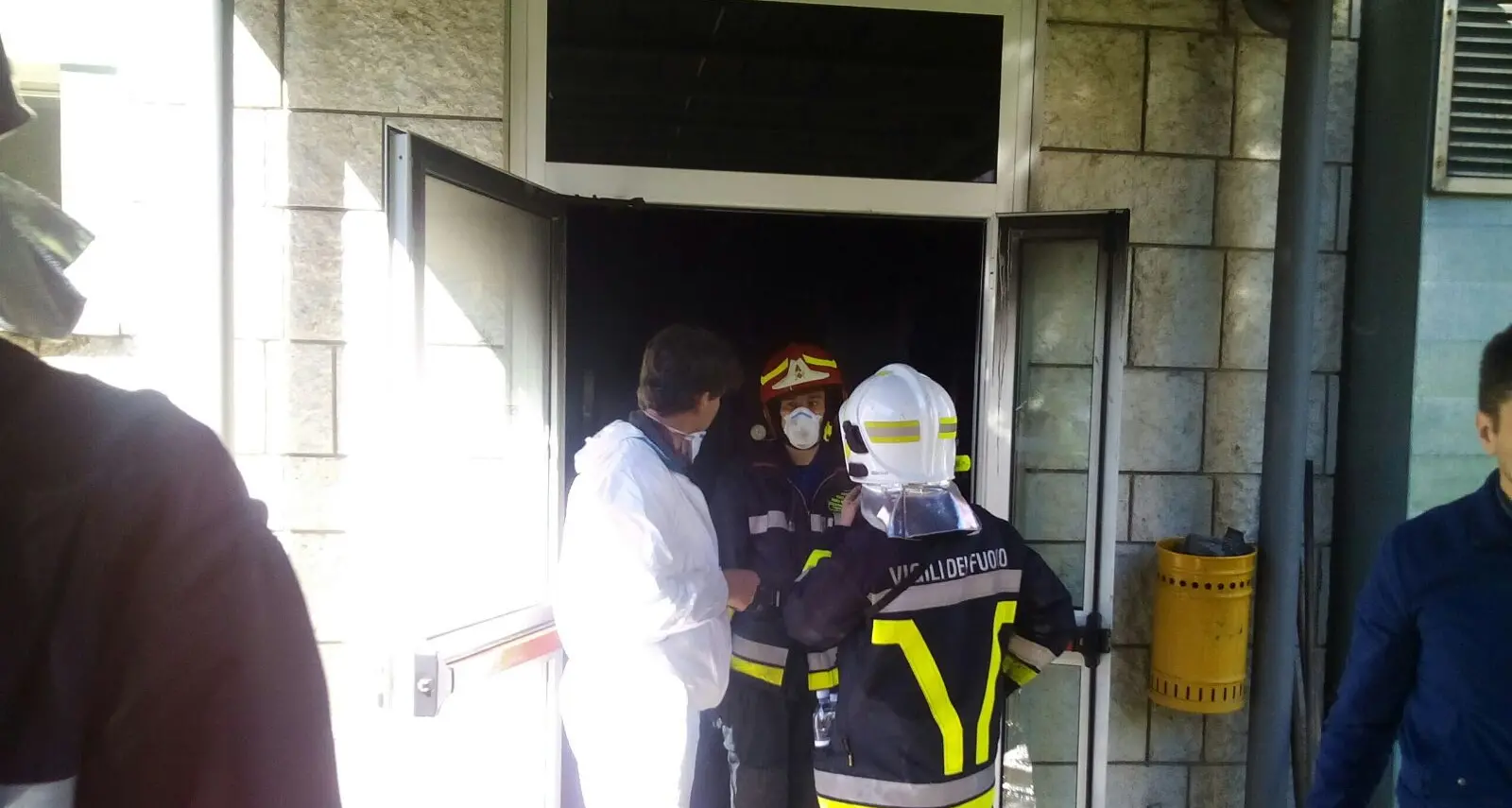 Trento, incendio doloso all'Università Danni ai laboratori della facoltà di Scienze
