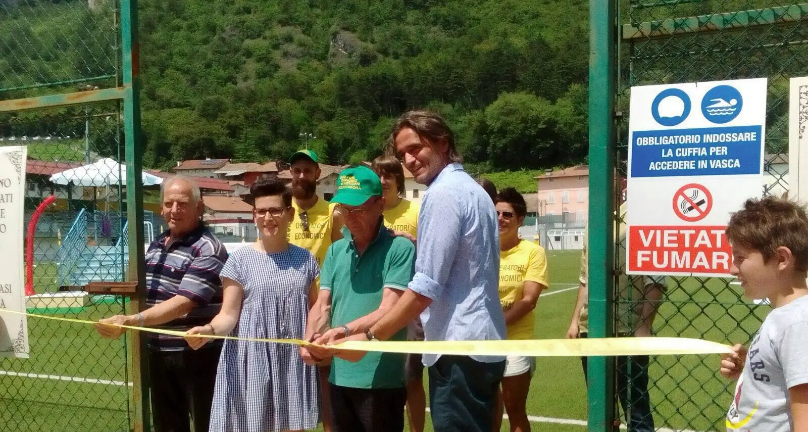 Mezzocorona, per l'estate due piscine e «Green Beach»