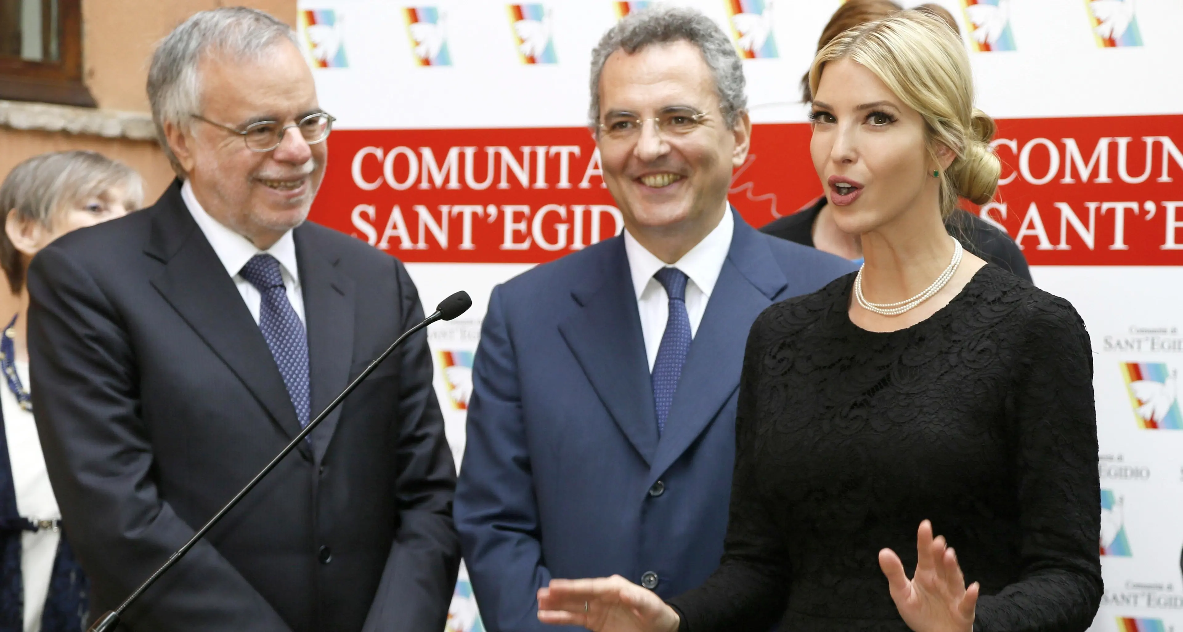 Ivanka Trump alla Comunità di Sant'Egidio incontra le africane strappate alla schiavitù