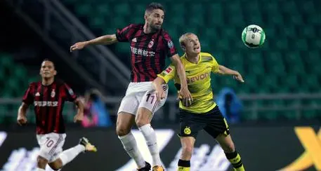 Milan ko col Borussia, addio Aubameyang