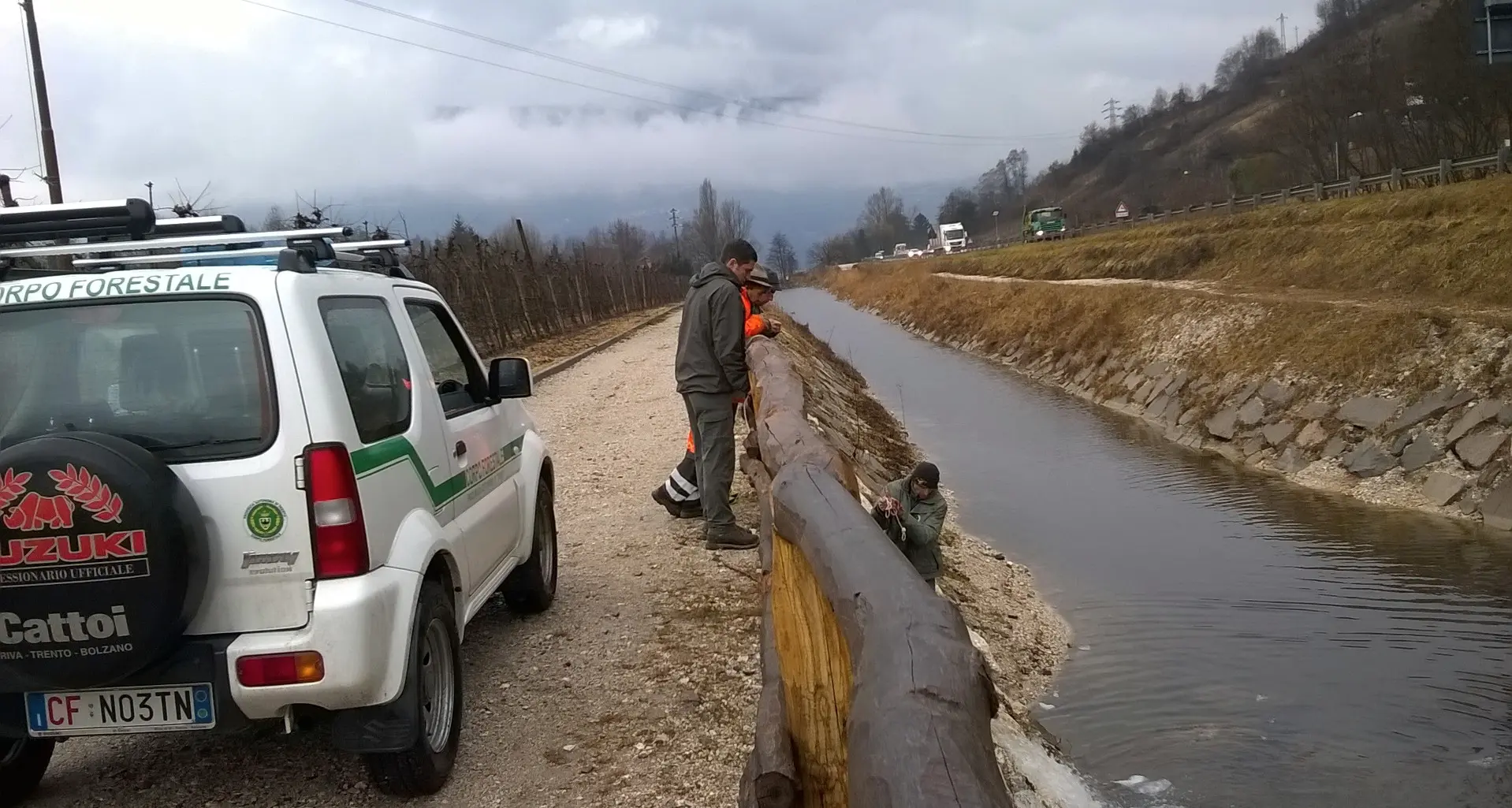 Pesci morti e feci nel Brenta: fognature rifatte in centro