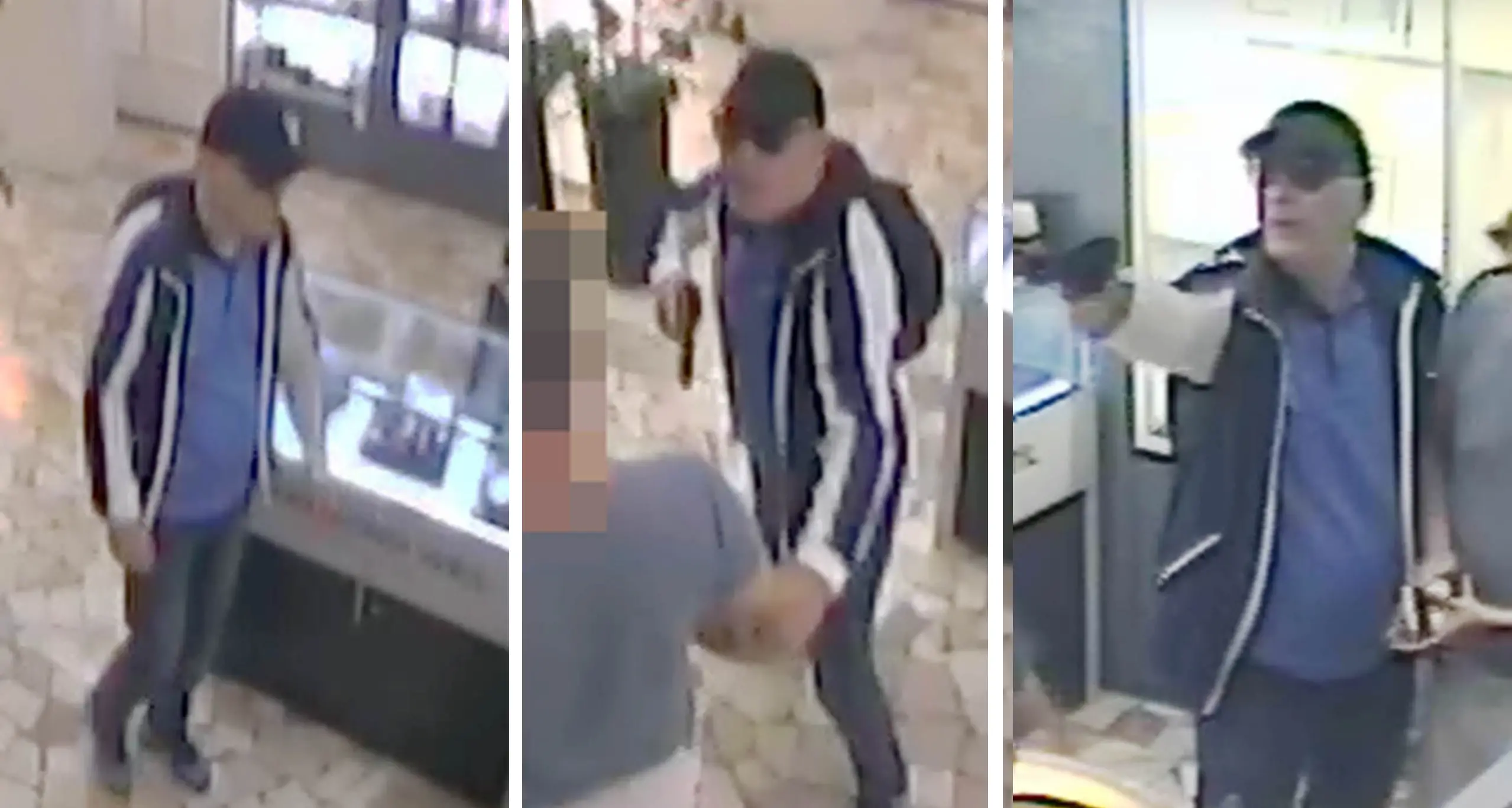Il colpo alla gioielleria Mosele di Trento Ecco la sequenza della rapina