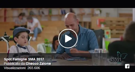 Checco Zalone e Mirko Toller contro la Sma Il nuovo video spot sull'atrofia muscolare Il piccolo-grande Mirko: da Segonzano alla tv