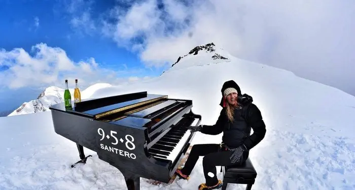 Elisa Tomellini, concerto da record a quota 4460 sul monte Rosa
