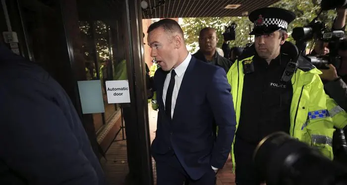 Rooney ubriaco alla guida Patente via per due anni