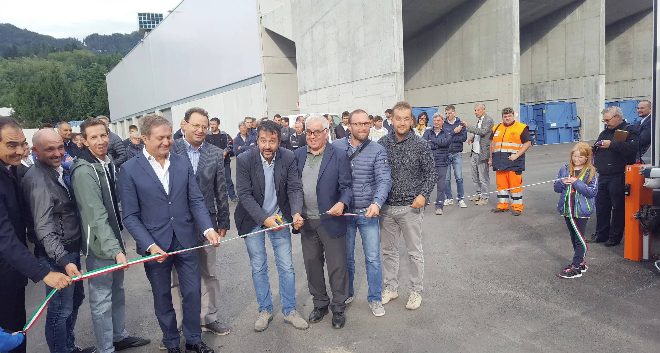Centro integrato dei rifiuti Inaugurata l'opera del Ciré