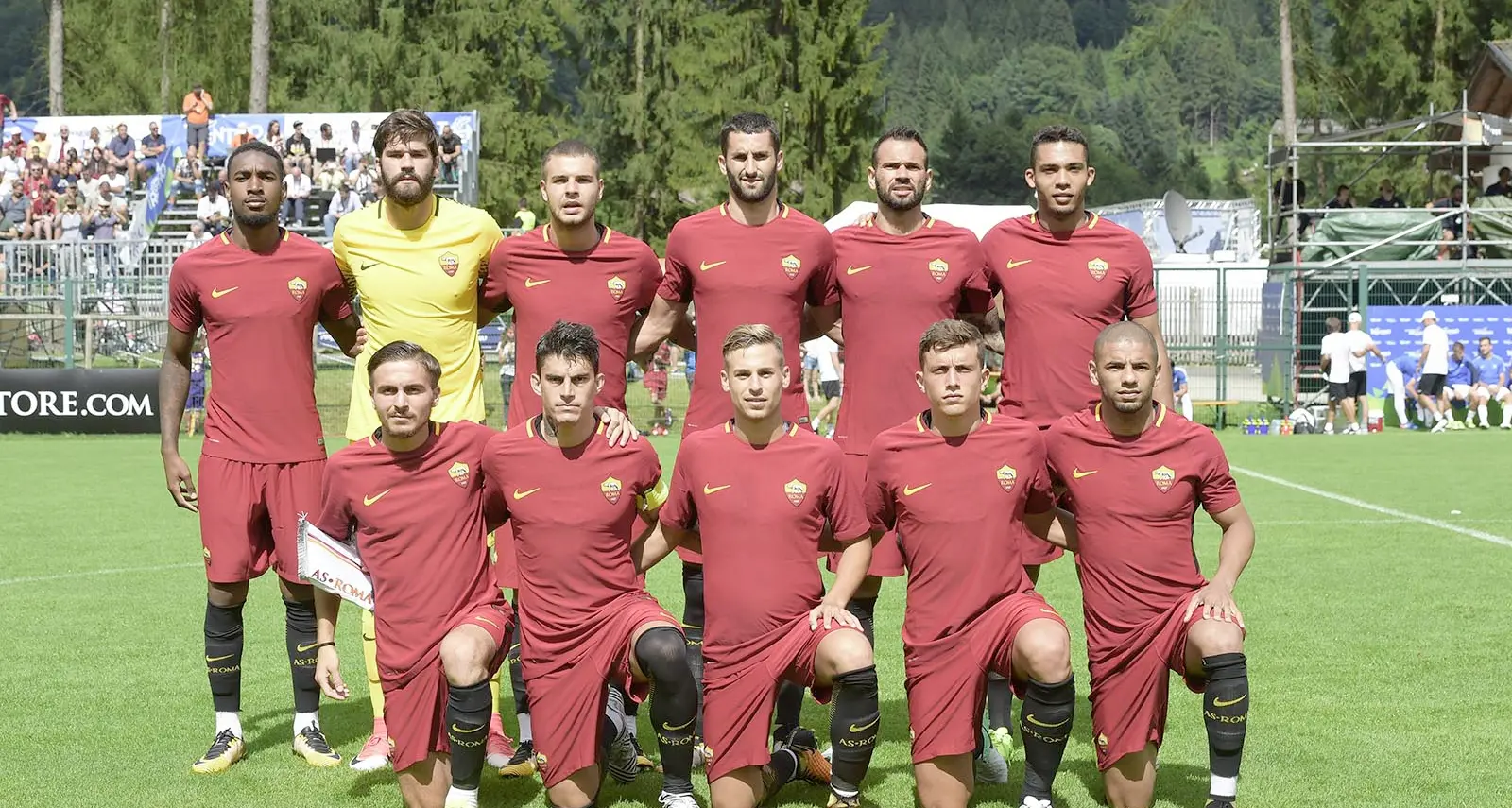 La Roma chiude il ritiro di Pinzolo battendo di misura l'Fc Slovacko