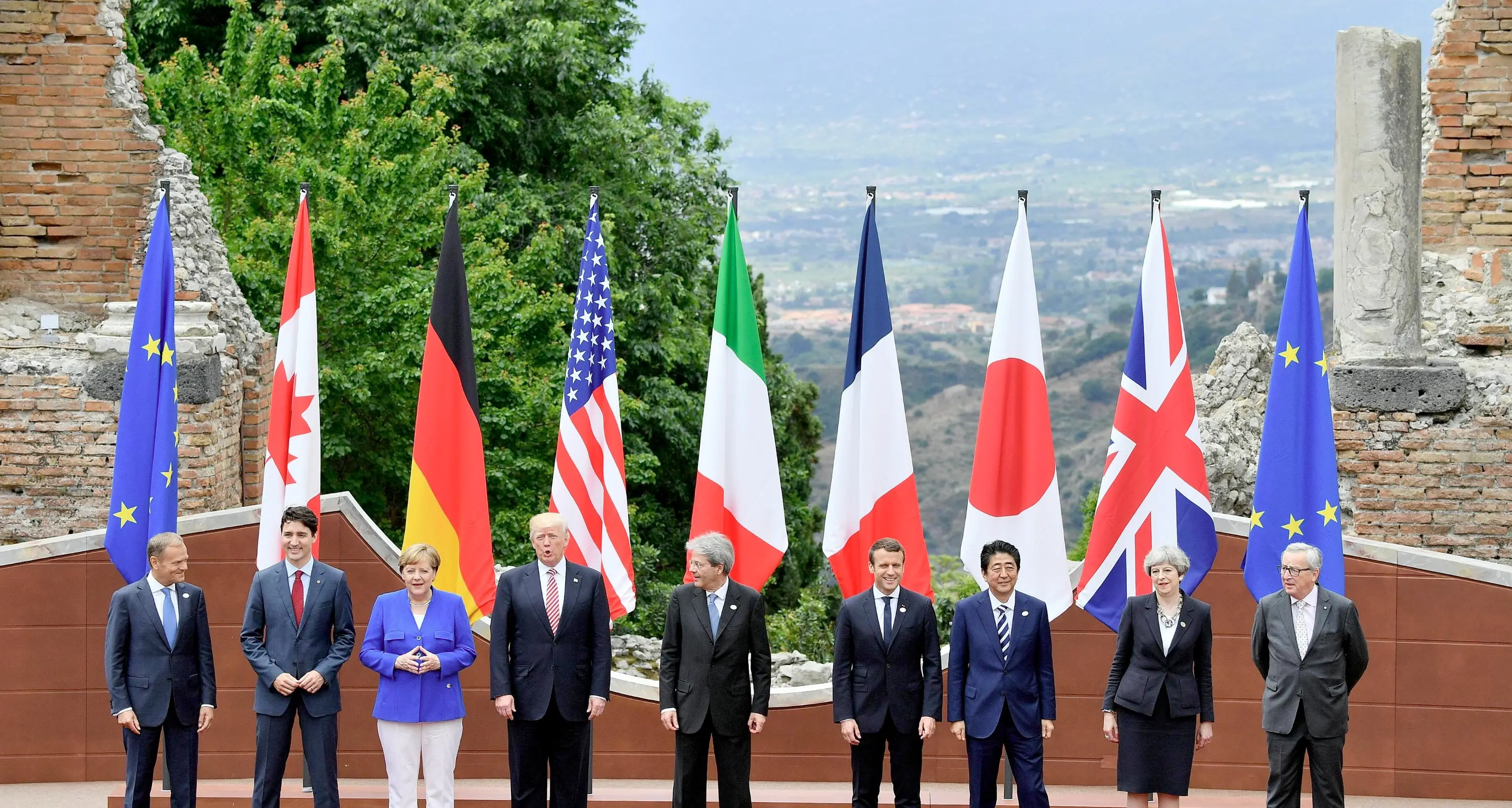 Taormina, il G7 entra nel vivo Fra i nodi l'accordo sul clima
