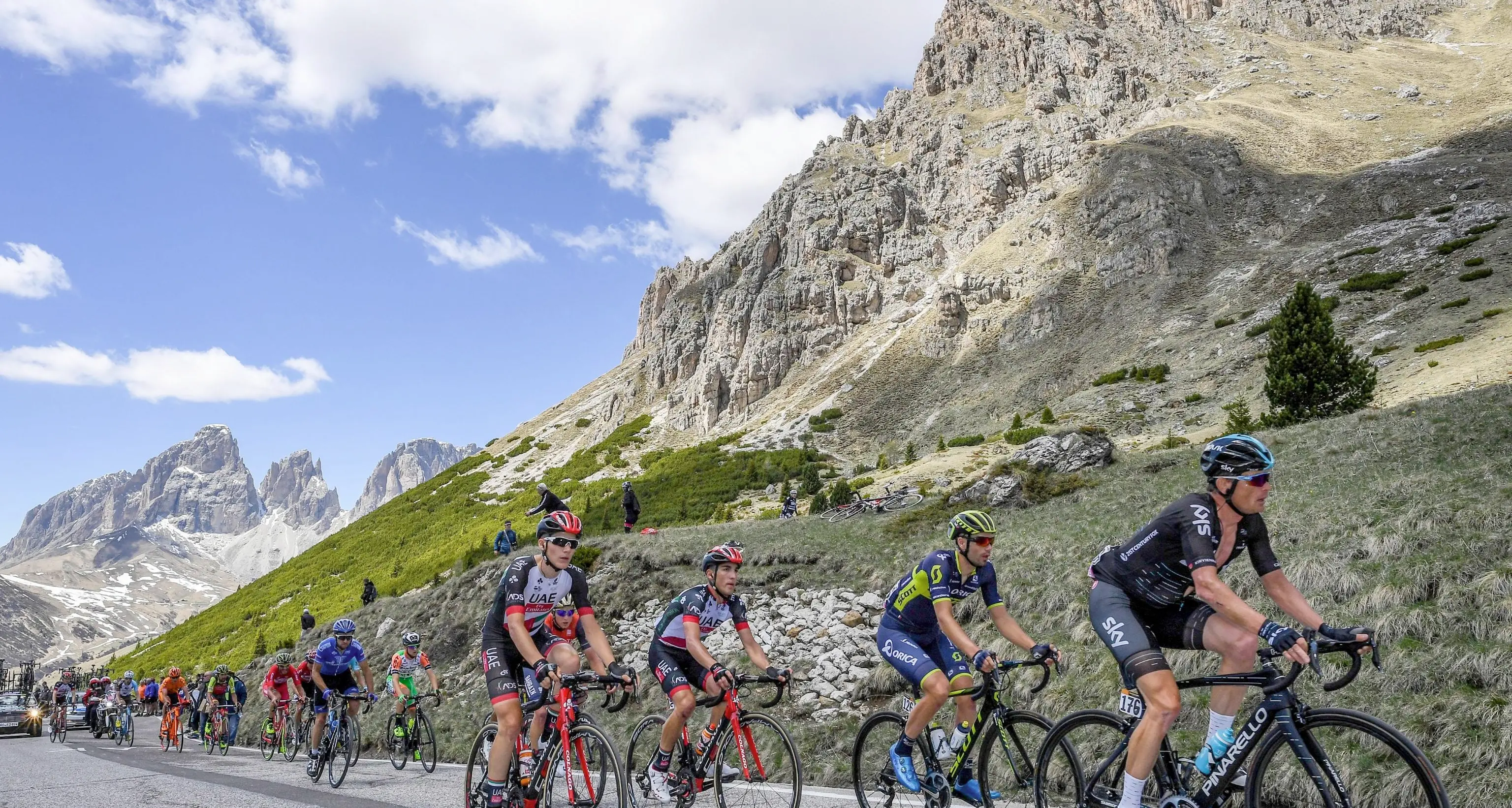 Penultima tappa del Giro con la salita del Grappa