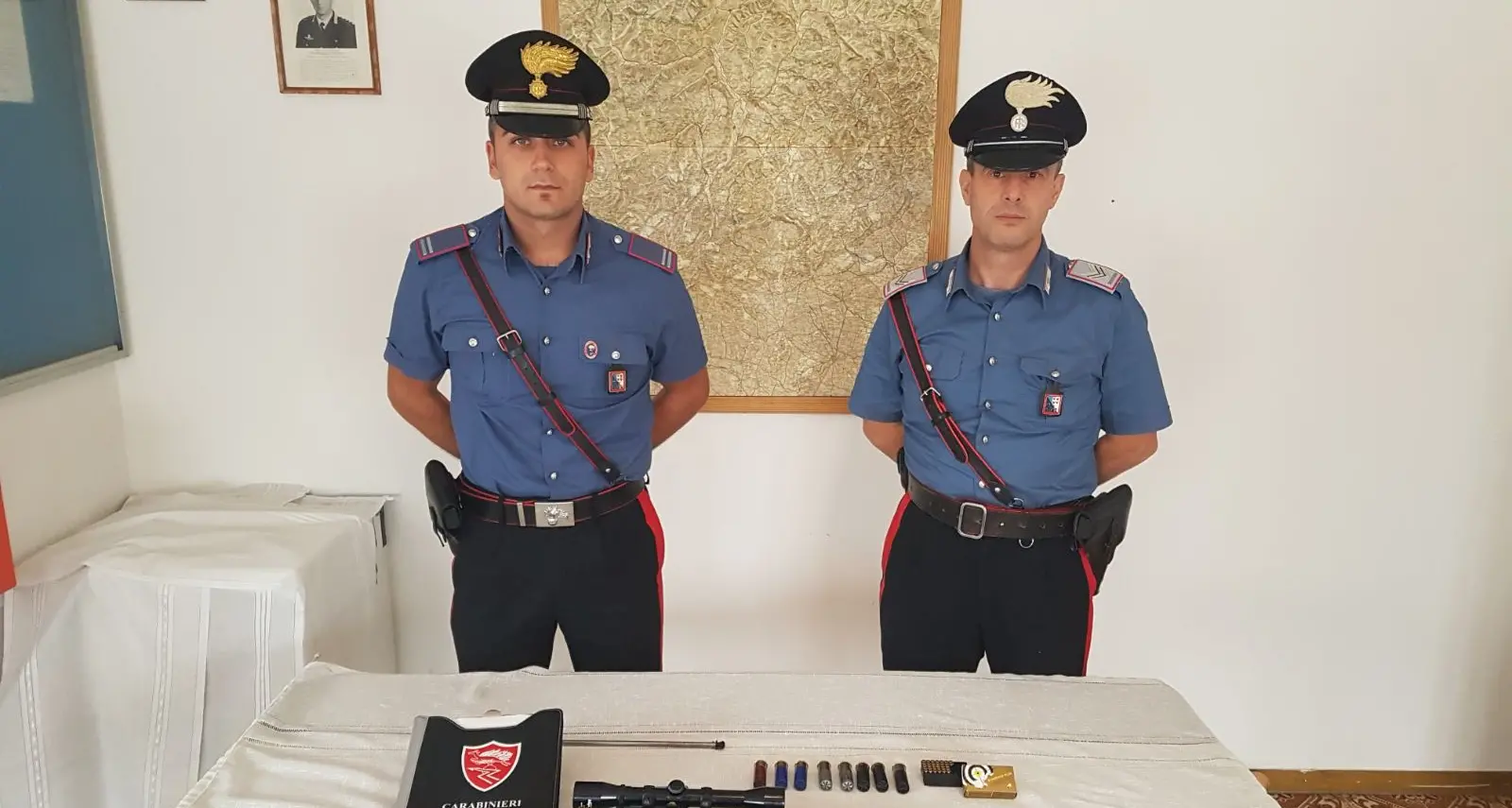 Nascondeva un fucile in casa, denunciato