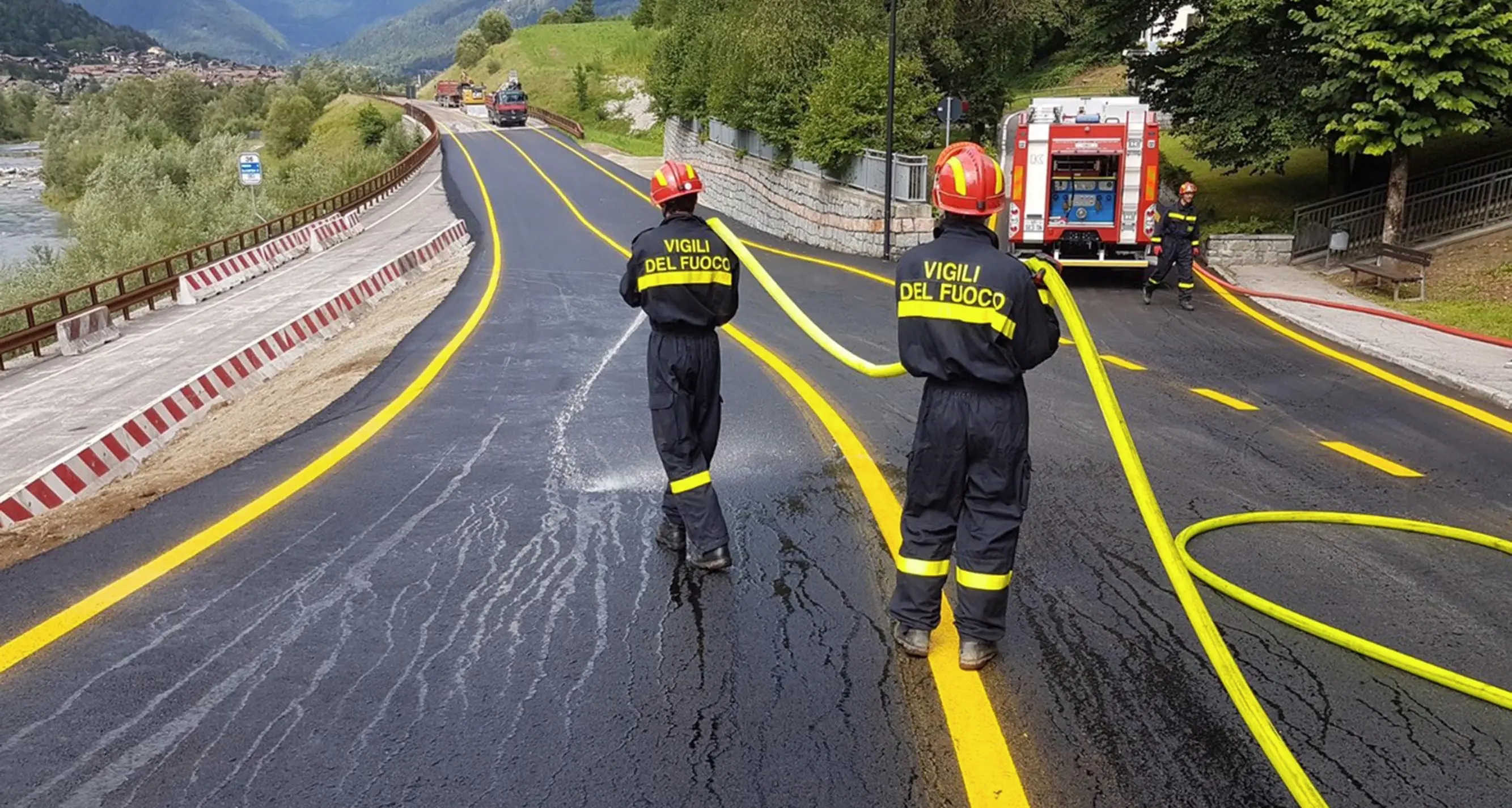 Lavori lampo a Strembo Già aperta la «variantina»