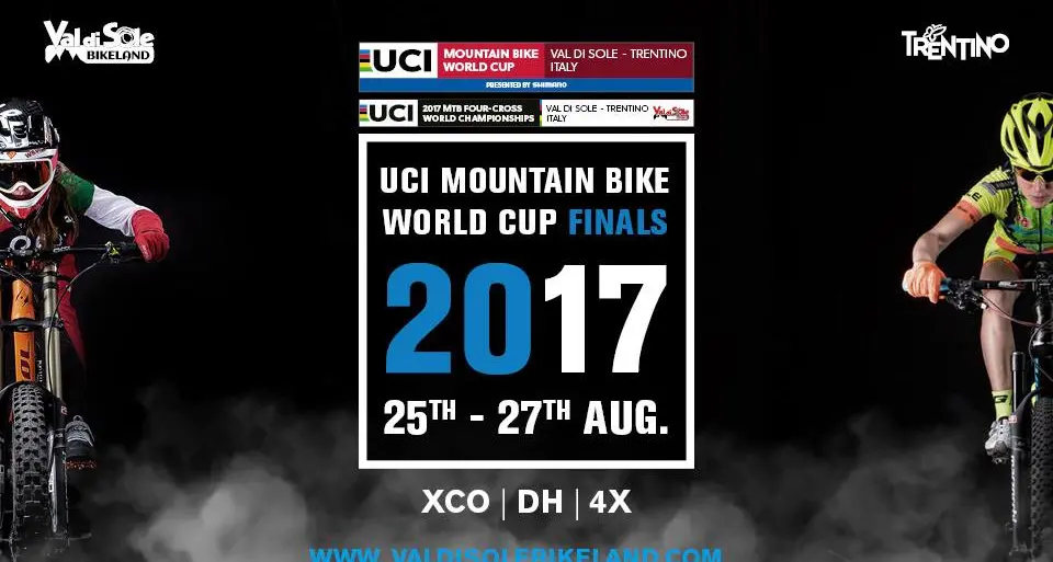 Conto alla rovescia per la World Cup MTB 2017: Uno spettacolo nel cuore della Val Di Sole BikeLand