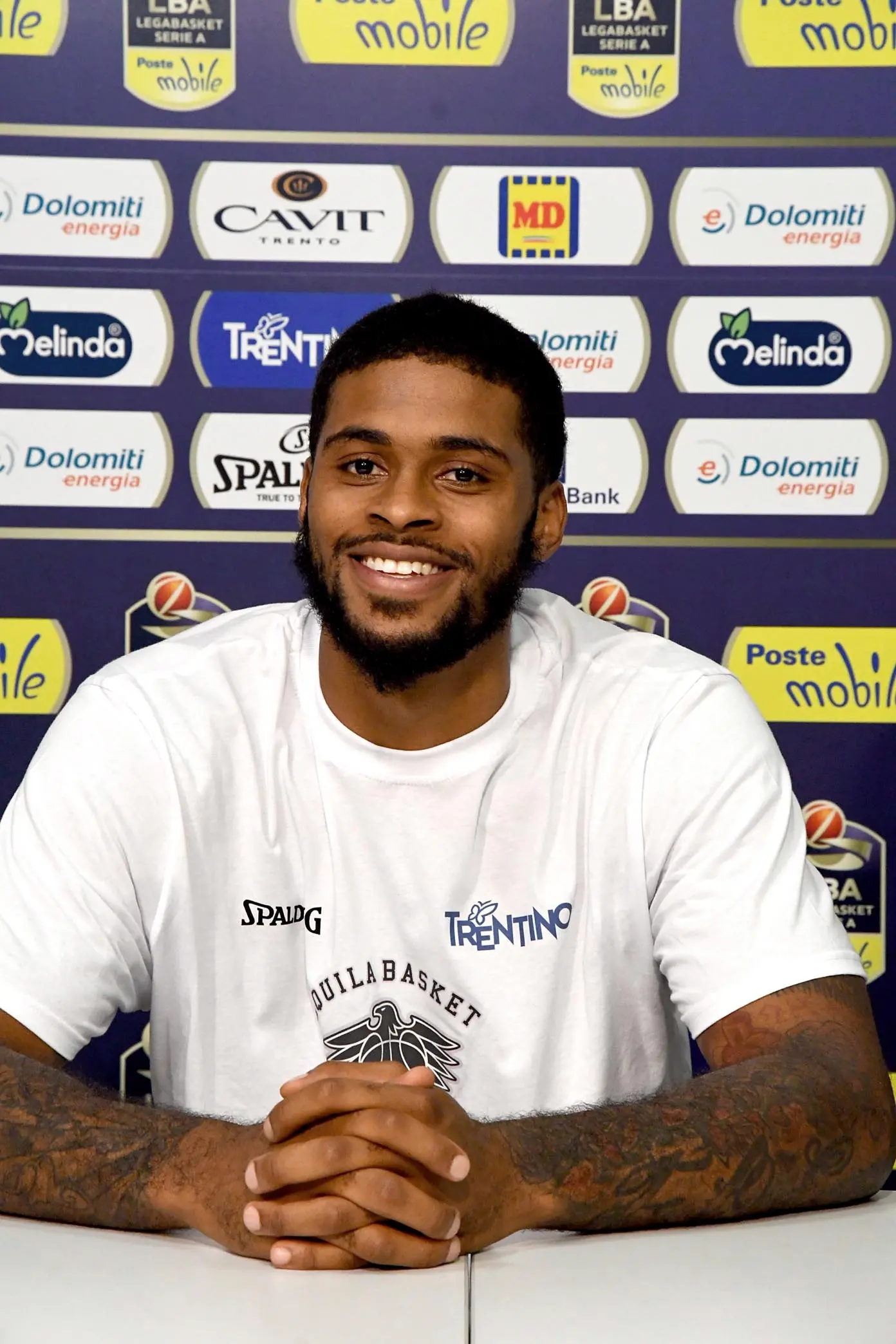Aquila, Behanan si presenta: «A Trento per continuare a vincere»