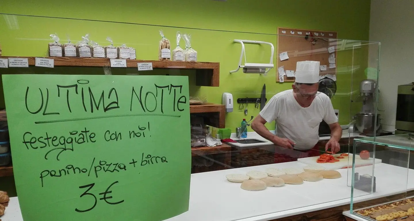 Pinzolo, Giorgio il fornaio rassicura: ritorneranno brioche e pizze di notte