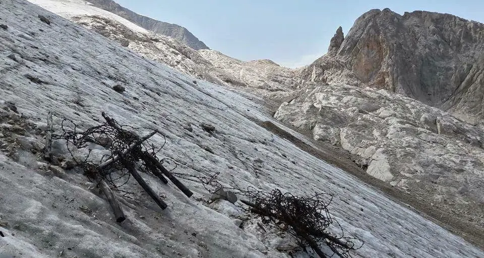 Il Comune di Canazei pianifica le operazioni di pulizia in Marmolada
