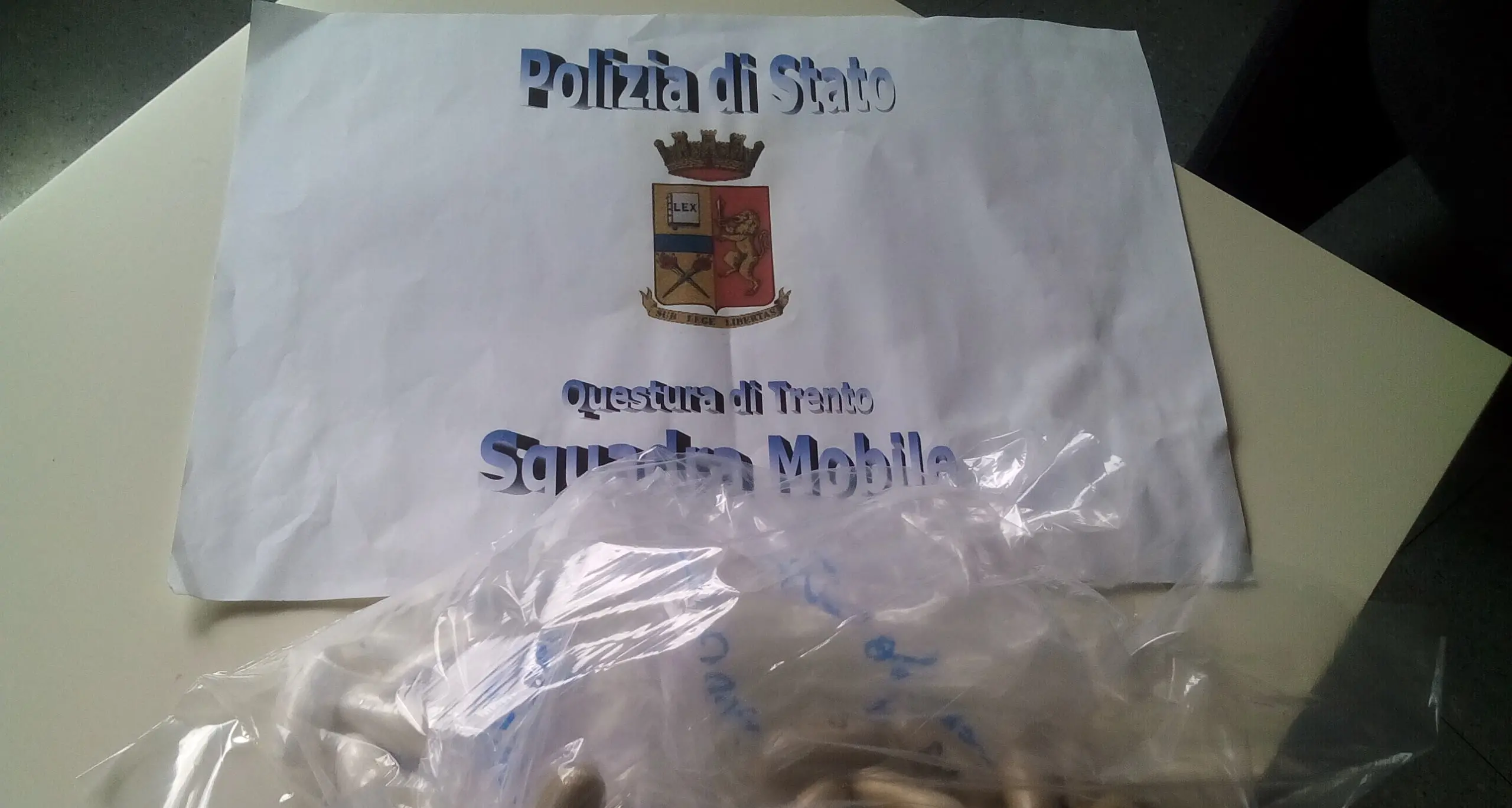 Un chilo di droga nella pancia Nigeriana arrestata a Trento