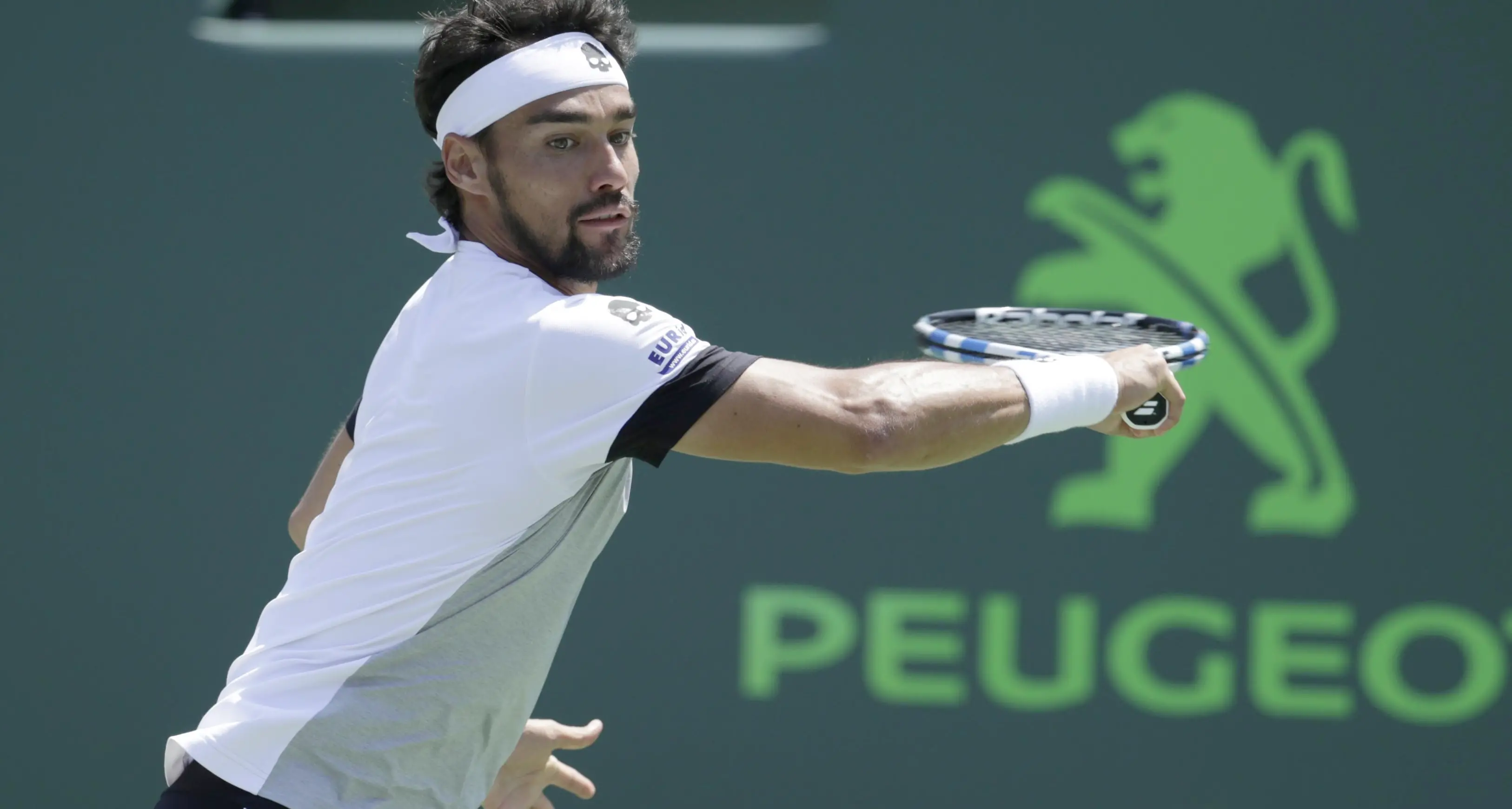 Fabio Fognini eliminato al Foro Italico Ora vola a Barcellona dalla Pennetta incinta