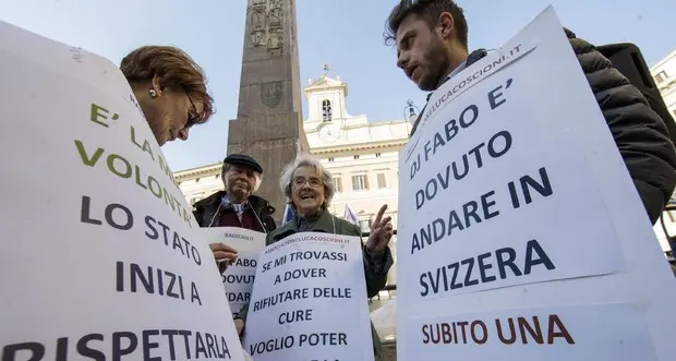 Italiano malato di Sclerosi in Svizzera per eutanas