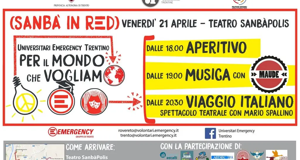 Emergency a teatro Viaggio italiano
