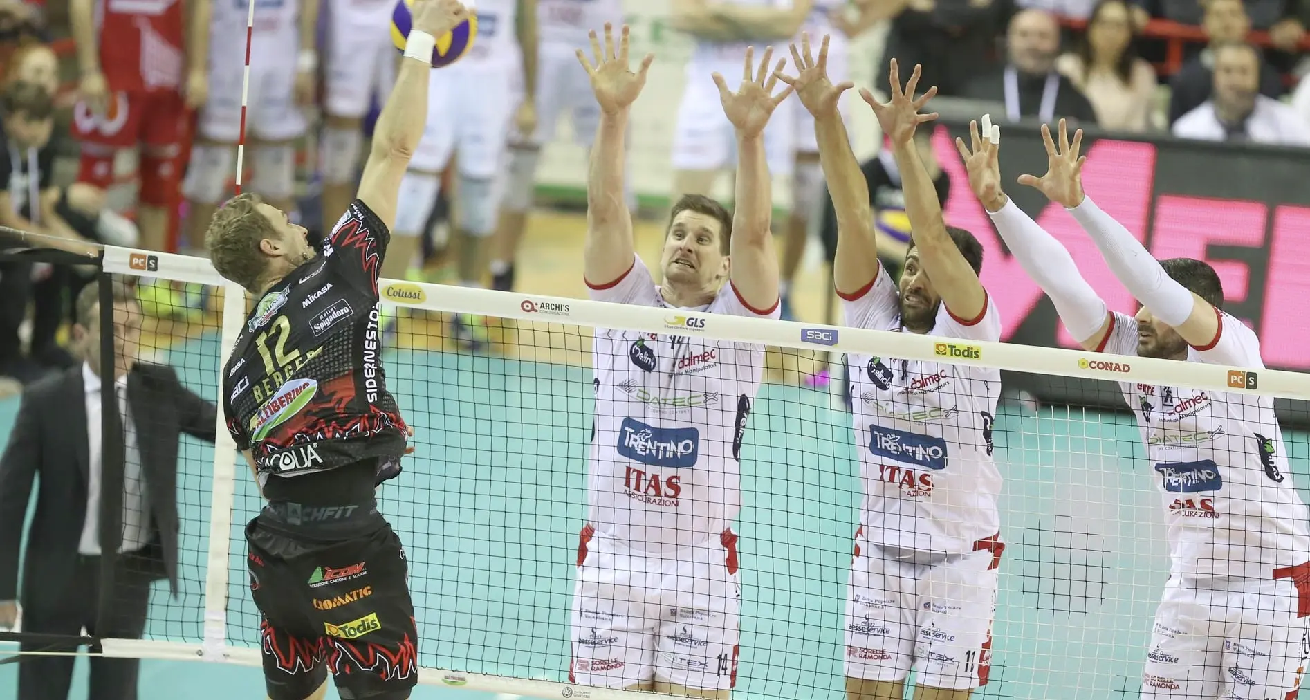 Domani la Diatec Trentino all'ultima sfida con Perugia