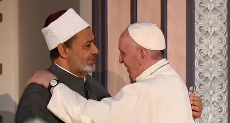 Francesco al Cairo Incontro con l'Imam