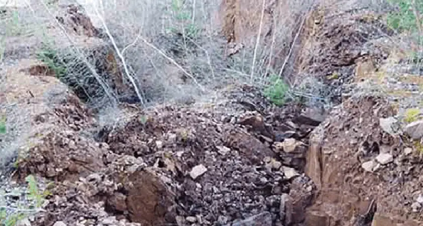 Allarme frana sul monte Gorza Chiusa strada tra Lases e Albiano
