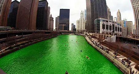 Chicago, fiume verde per S.Patrizio Appuntamenti anche a Trento
