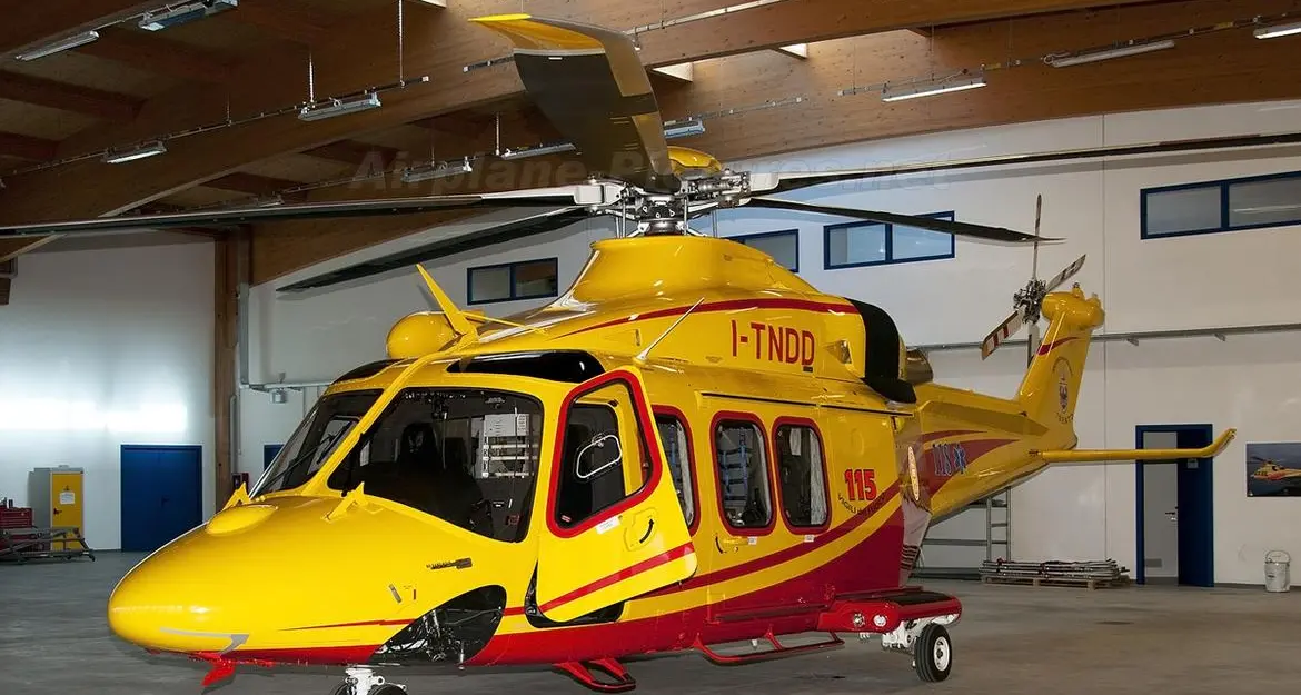 L'Agusta è tornato alla base Al 118 operativi 2 elicotteri