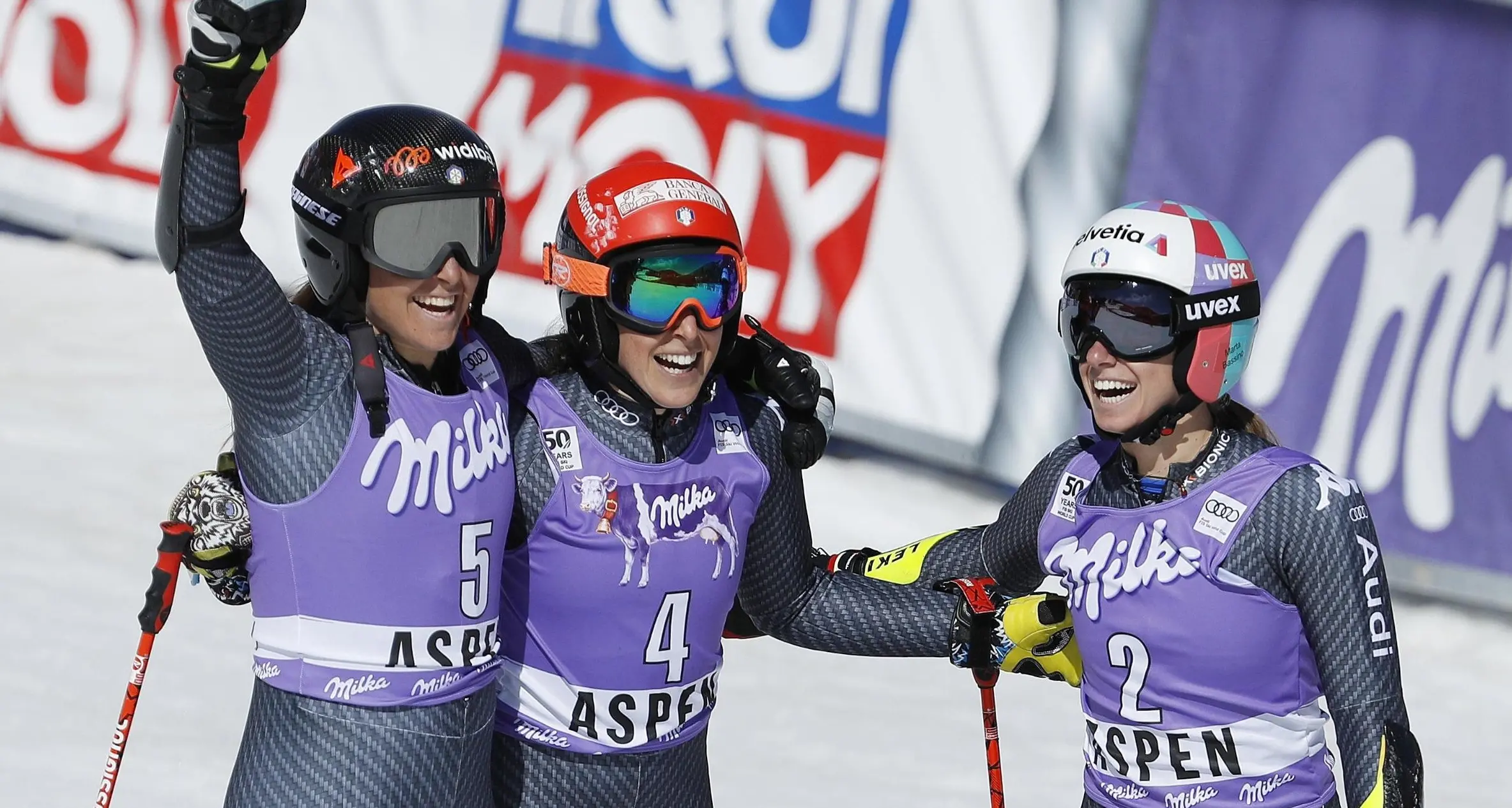 Storica tripletta delle azzurre nello slalom gigante di Aspen