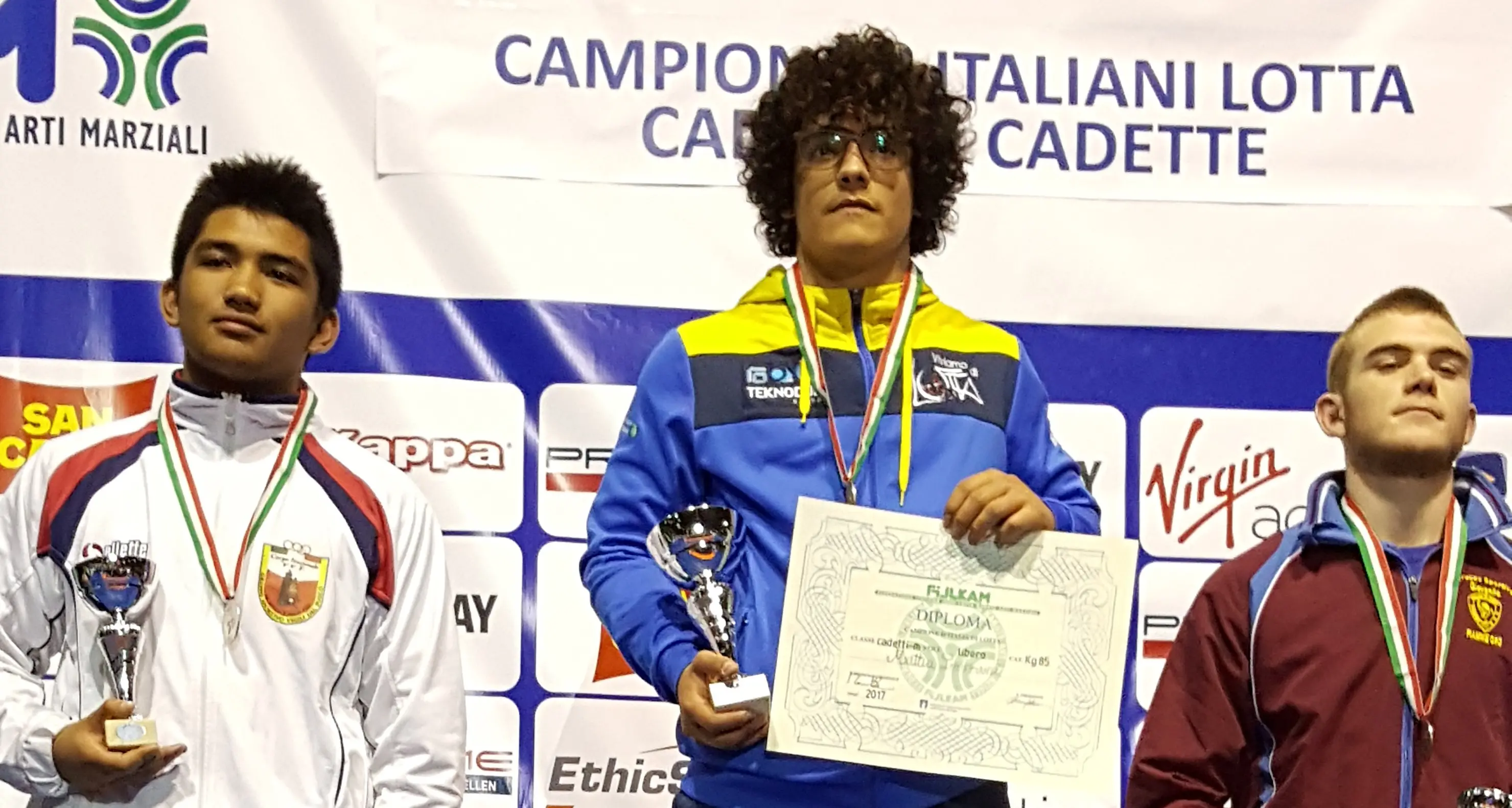 Lotta, il roveretano Imbriani conquista il Tricolore Cadetti