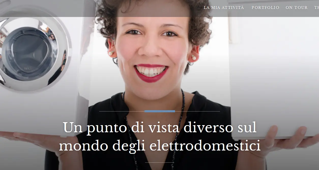 Cristina, la blogger degli elettrodomestici