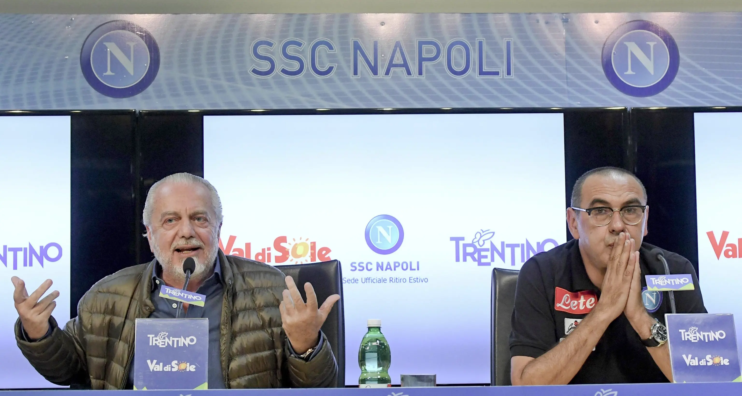 Napoli da 960.000 euro Calcio, le spese di Trento