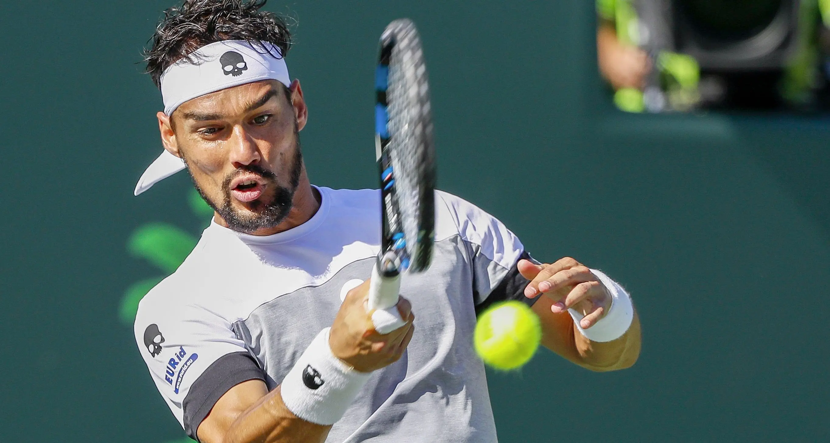 Fognini nella storia a Miami, ora sfiderà Nadal Primo azzurro in semifinale in un 1000 sul veloce