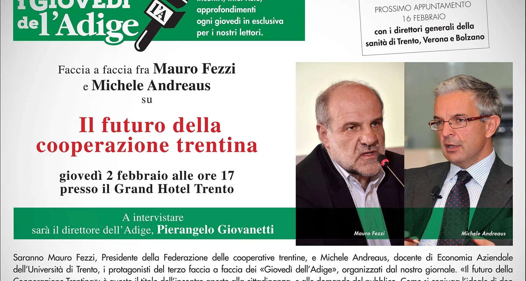 Cooperazione trentina Quale sarà il futuro?