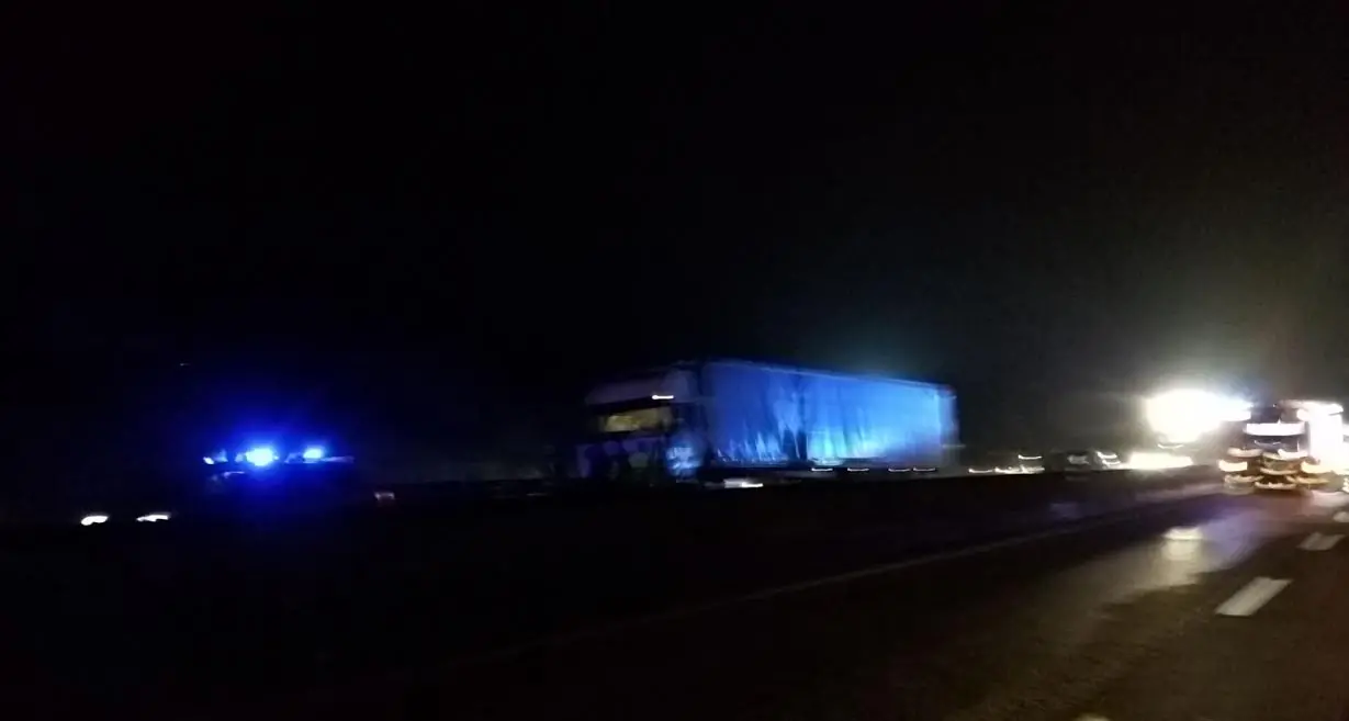 Auto contro camion Code sulla Valsugana
