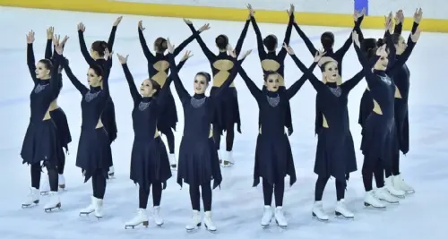 Tre medaglie per le Ice on Fire nel pattinaggio artistico sincronizzato